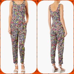 ❤️❤️TOP SHOP  Multi color POP Floral Jump Suit❤️❤️